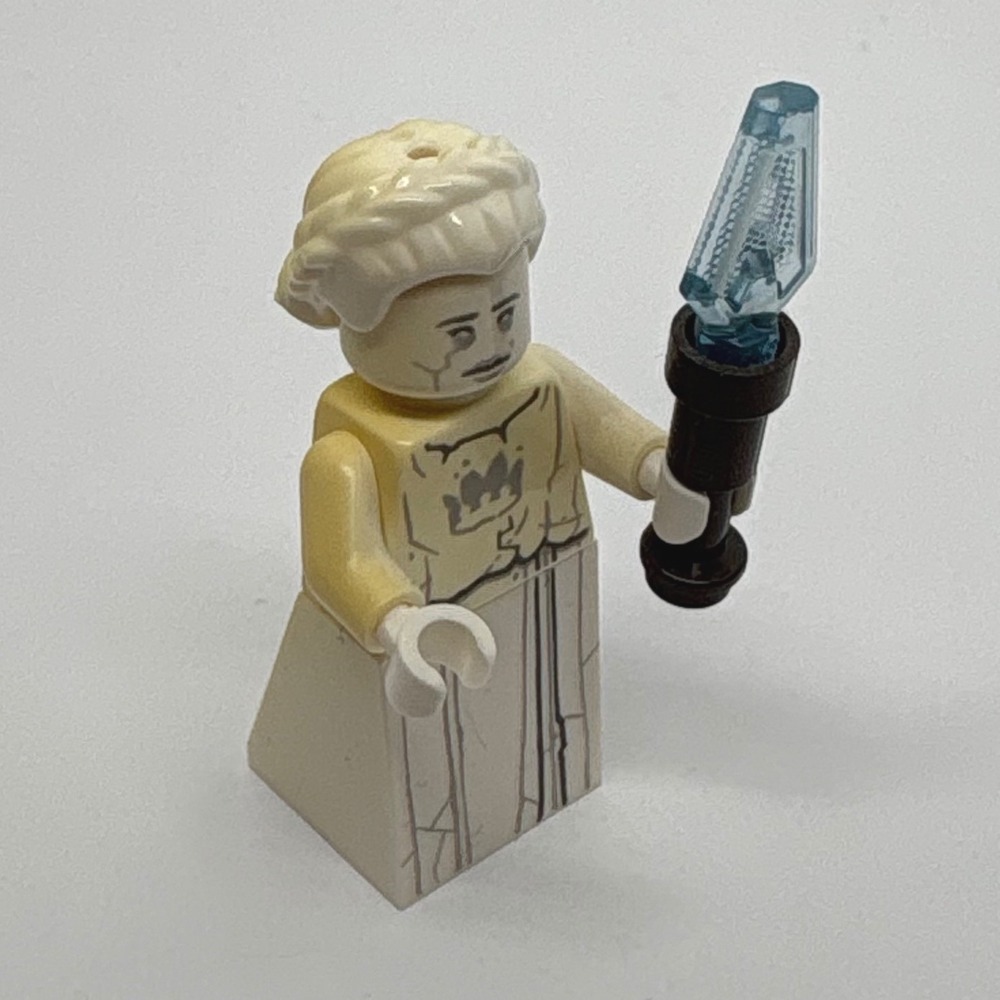 LEGO White Stone Statue Minifigure Nexo Knights 70357 nex121 *Yellowing - Picture 2 of 7